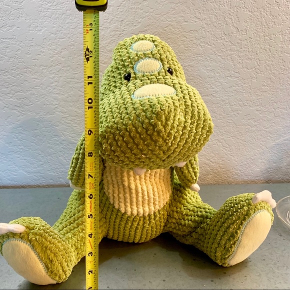 Quality Velour Stuffed Dinosaur - Picture 3 of 5